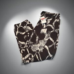 Jordan Black and White Graphic Track Pants
